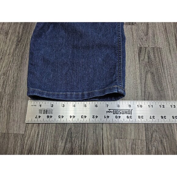 JMS Just My Size by Hanes Jeans Womens Plus 24W Blue Classic Fit Denim Stretch - Picture 12 of 12